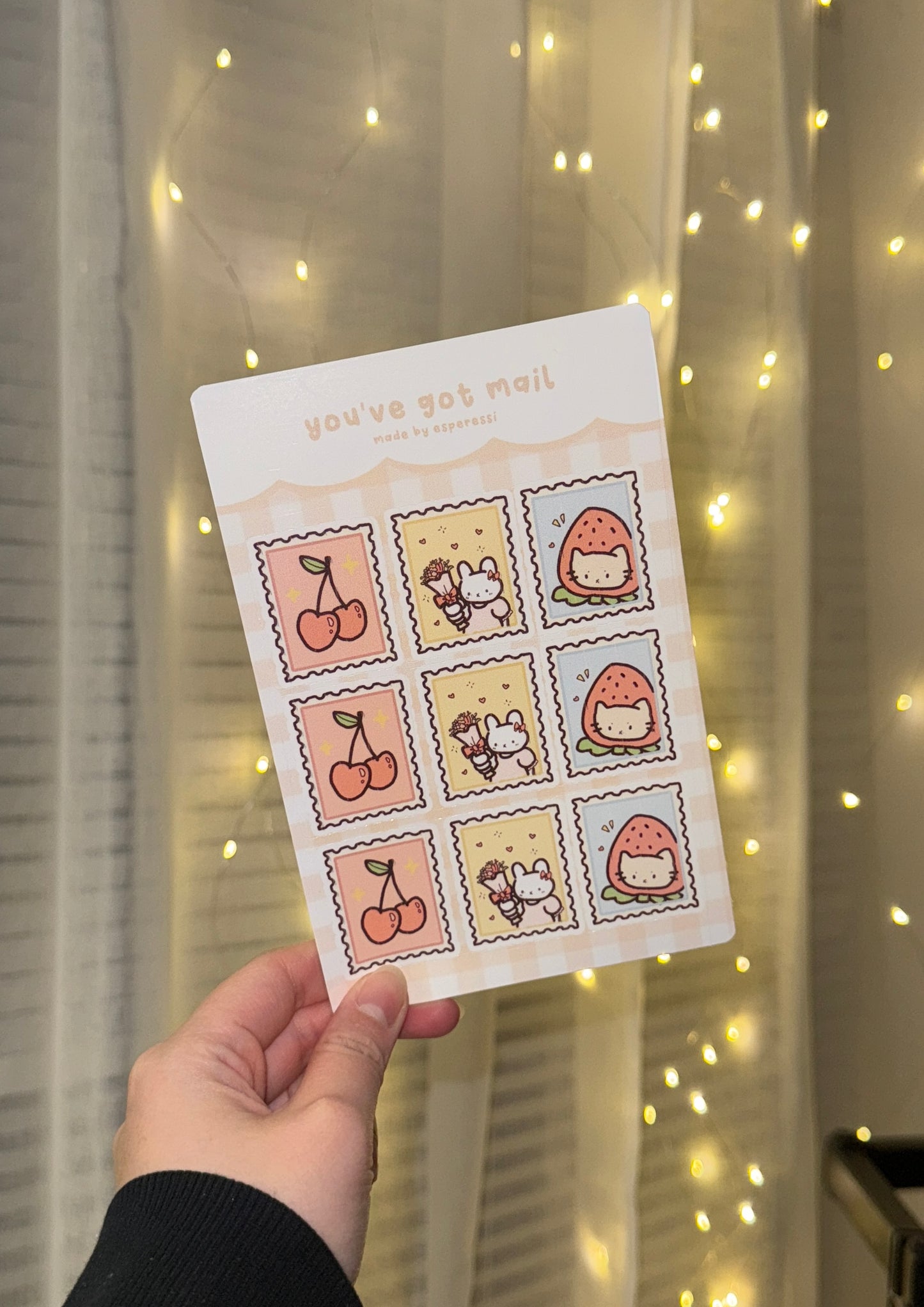 "you've got mail" sticker sheet