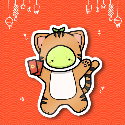 "year of the tiger" sticker