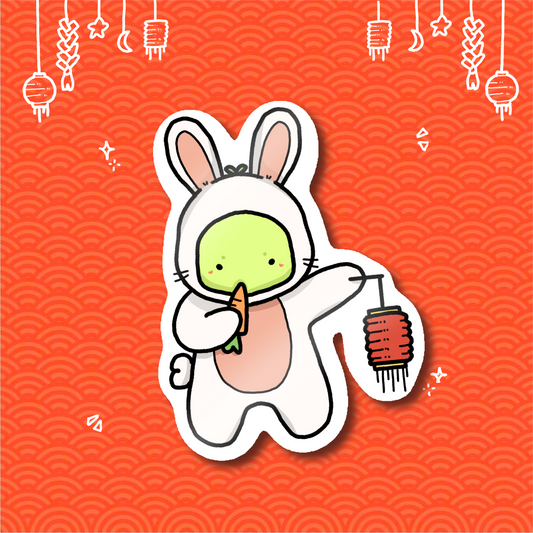 "year of the rabbit" sticker