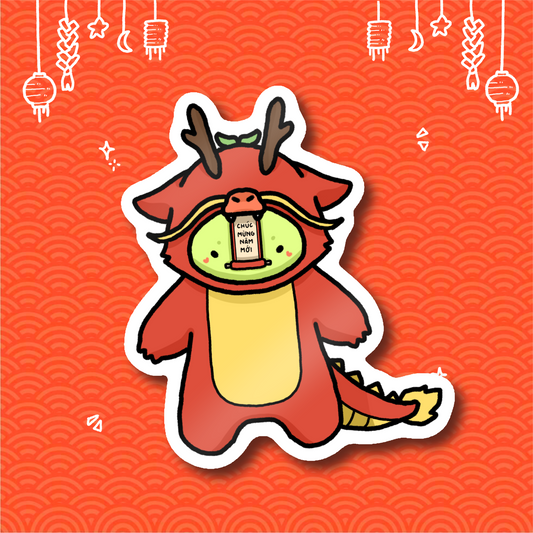 "year of the dragon" sticker