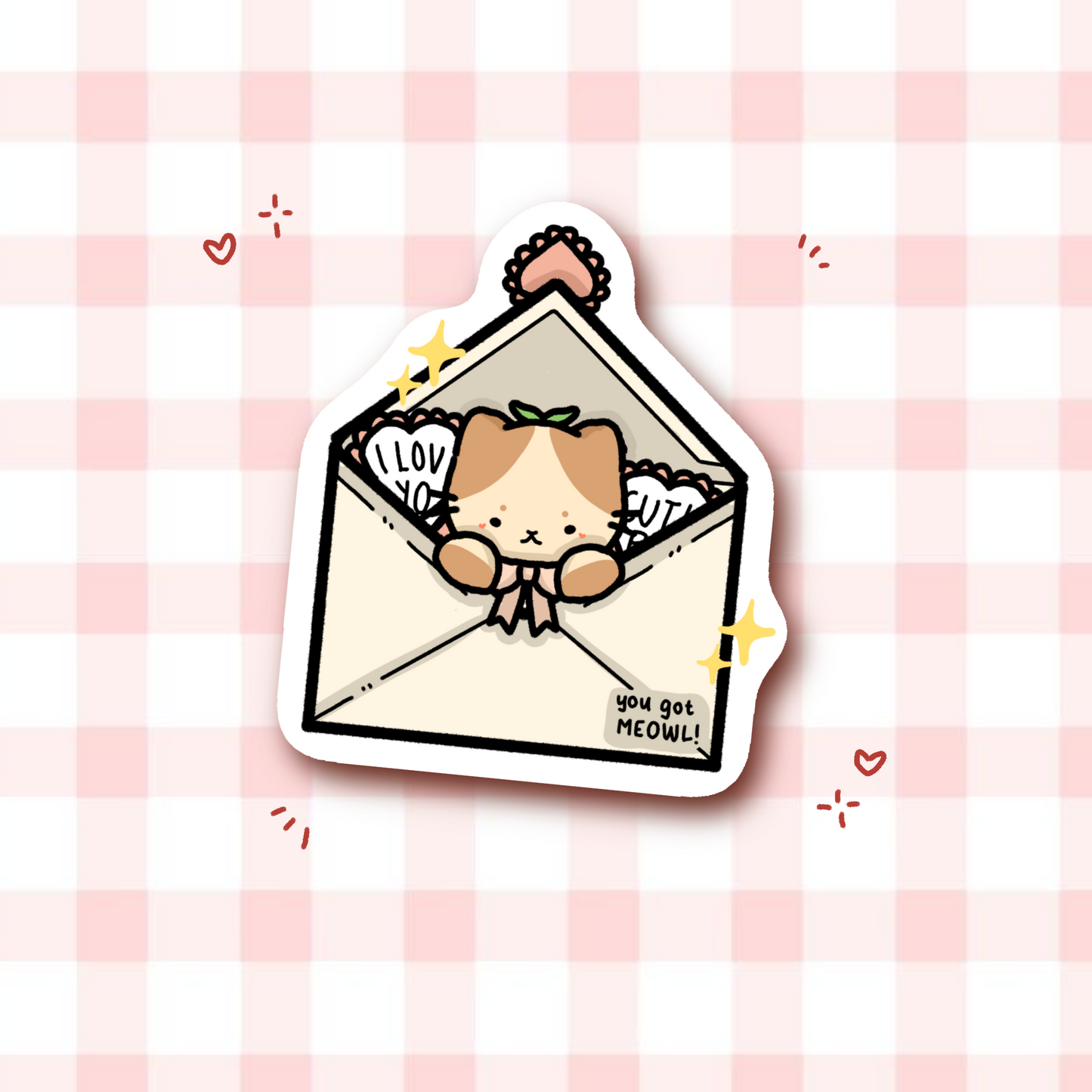 "love letter" sticker