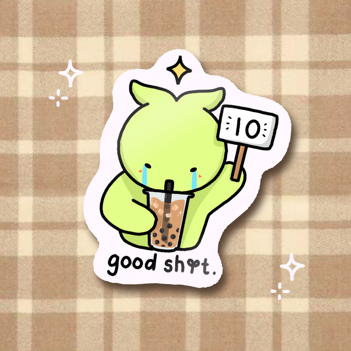 "good sh*t" sticker
