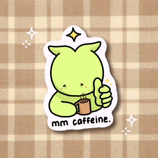 "mm caffeine" sticker