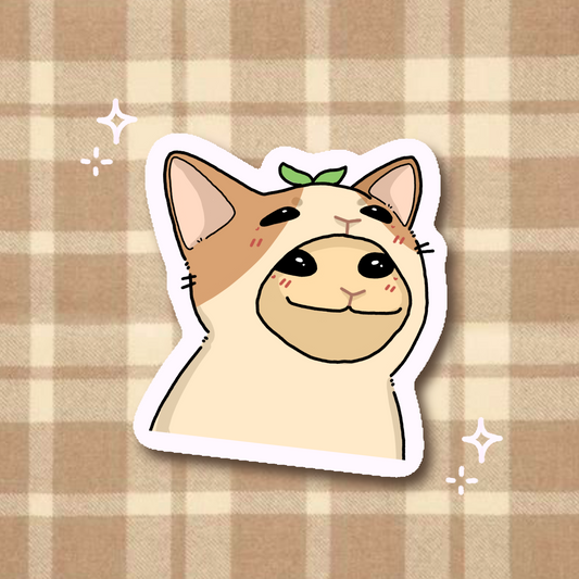 yappy cat sticker